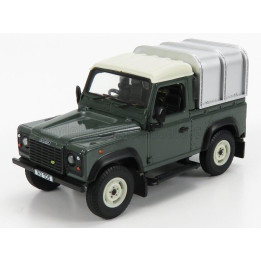 BRITAINS LAND ROVER LAND DEFENDER 90 PICK-UP CLOSED 1984 - GREEN SILVER 1/32