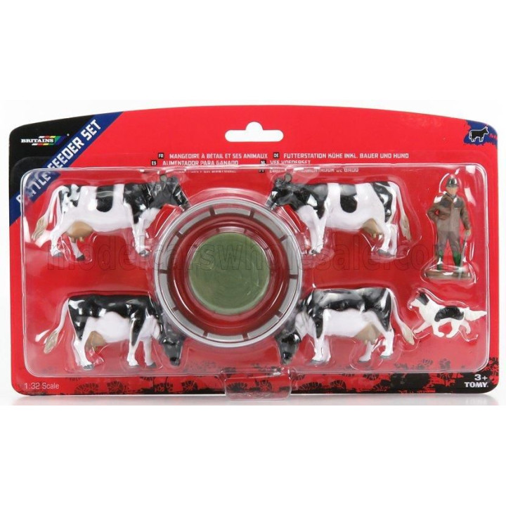 BRITAINS ACCESSORIES ANIMALS MANGER - MANGIATOIA BESTIAME - VARIOUS 1/32