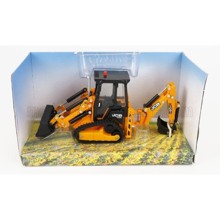 BRITAINS JCB 1 CXT CINGOLATO TRACTOR 2017 - EXCAVATOR - YELLOW BLACK 1/32