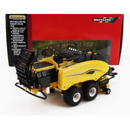 BRITAINS NEW HOLLAND TRAILER BIG SQUARE BALER PLUS - YELLOW BLACK 1/32