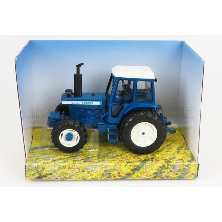 BRITAINS FORD USA TW20 TRACTOR 1981 - BLUE 1/32