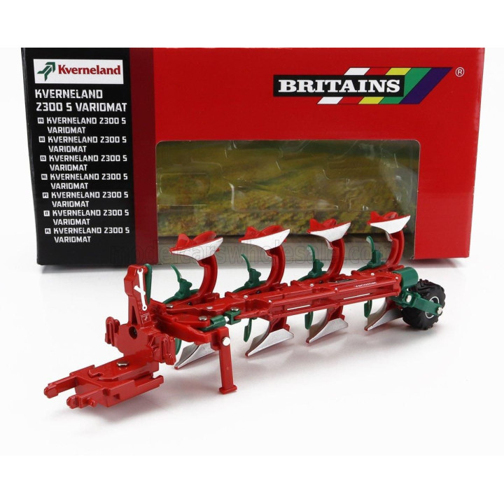BRITAINS VARIOMAT KVERNELAND Z300S - RED GREEN 1/32