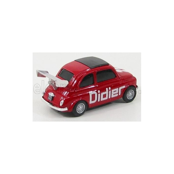 BRUMM FIAT 500 N 28 DIDIER - 30th ANNIVERSARY BRUMM - RED 1/43