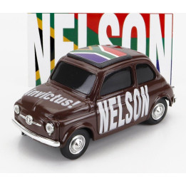BRUMM FIAT 500 NELSON INVICTUS! - BROWN 1/43