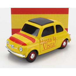 BRUMM FIAT 500 HASTA LA VISTA - VIVA LA VIDA - YELLOW RED 1/43