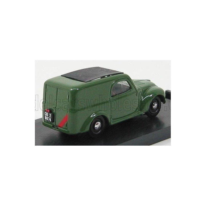 BRUMM FIAT 500C VAN 1951 - GREEN 1/43