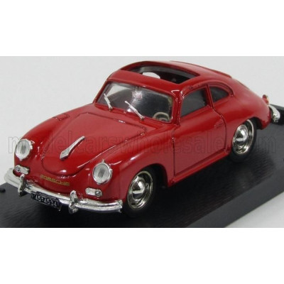 BRUMM PORSCHE 356 COUPE 1952 OPEN - TETTO APERTO - RED 1/43