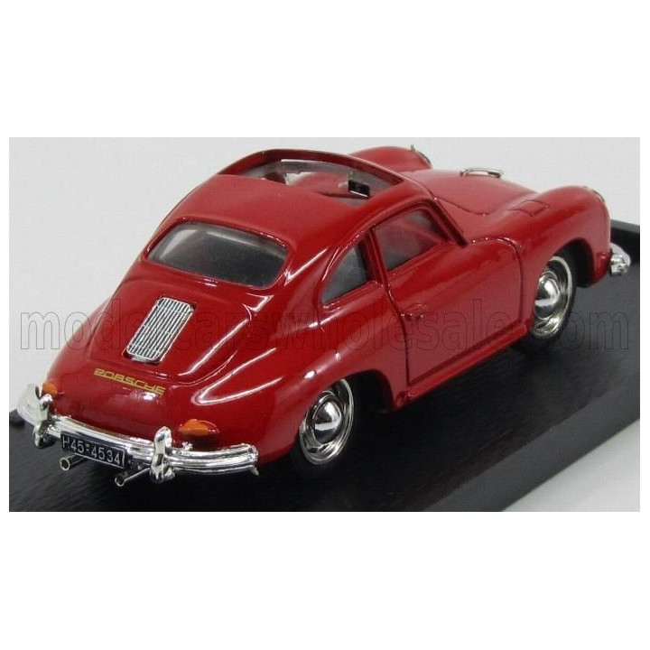 BRUMM PORSCHE 356 COUPE 1952 OPEN - TETTO APERTO - RED 1/43