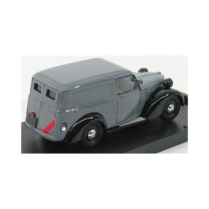 BRUMM FIAT 1100 E VAN 1949 - GREY BLACK 1/43