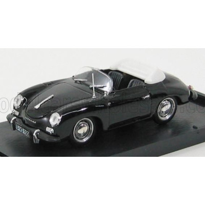 BRUMM PORSCHE 356C CABRIOLET 1952 - BLACK 1/43