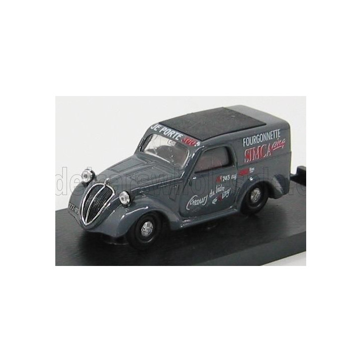 BRUMM SIMCA 5 VAN SALONE AUTO PARIGI 1936 - GREY 1/43