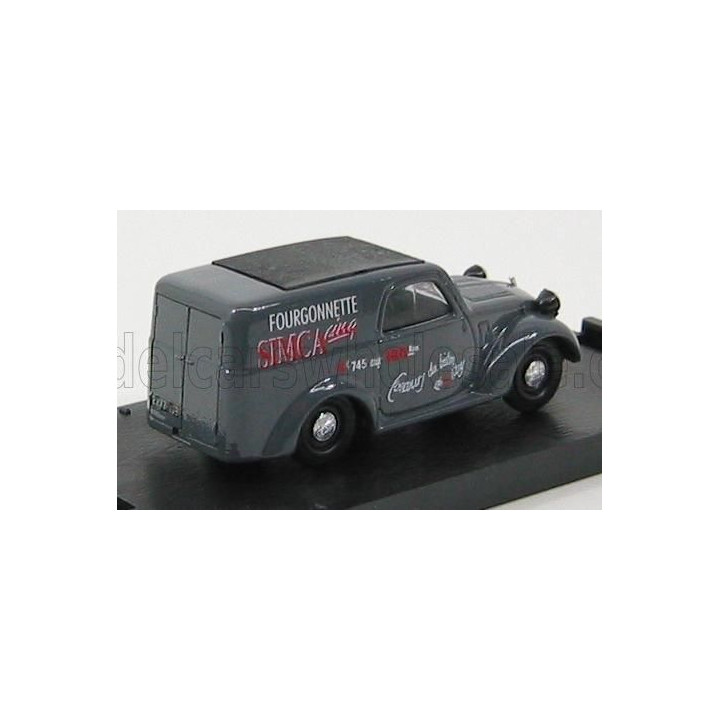 BRUMM SIMCA 5 VAN SALONE AUTO PARIGI 1936 - GREY 1/43
