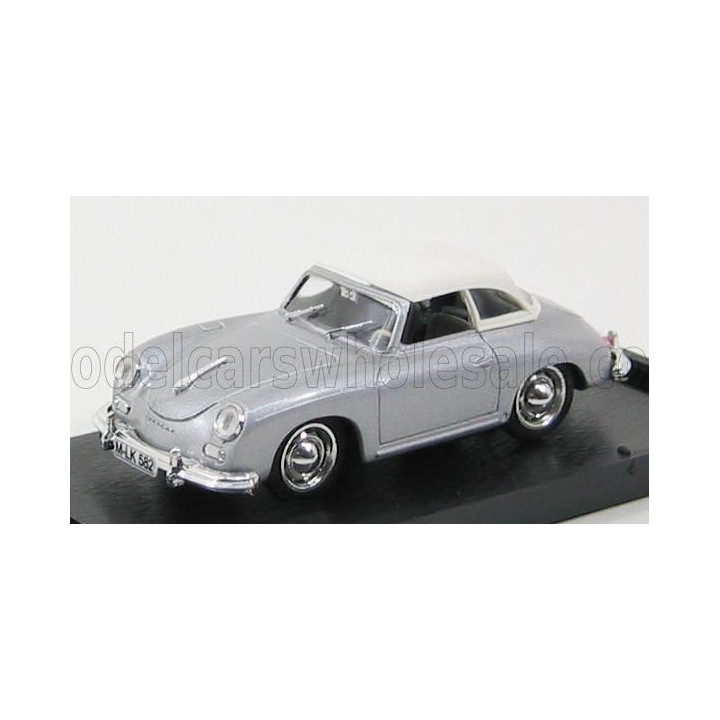 BRUMM PORSCHE 356 HARD TOP 1952 - SILVER 1/43