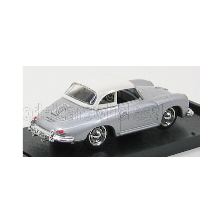 BRUMM PORSCHE 356 HARD TOP 1952 - SILVER 1/43