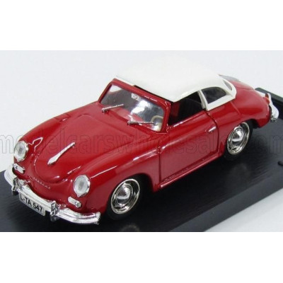 BRUMM PORSCHE 356 HARD TOP 1952 - RED WHITE 1/43