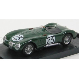 BRUMM JAGUAR C TYPE LE MANS 1951 JOHNSON-BIONDETTI - BRITISH RACING GREEN 1/43