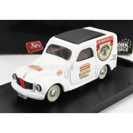 BRUMM FIAT 500C VAN FIORAVANTI 1950 - WHITE 1/43