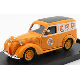 BRUMM FIAT 1100 VAN FURGONE ERG 1950 - ORANGE WHITE 1/43