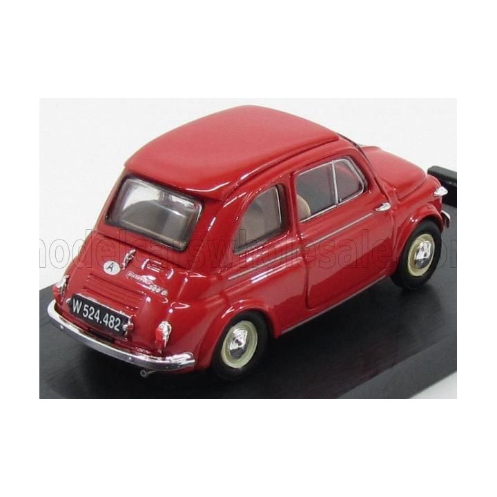 BRUMM STEYR-PUCH 500D 1959 - ROSSO CORALLO - RED 1/43