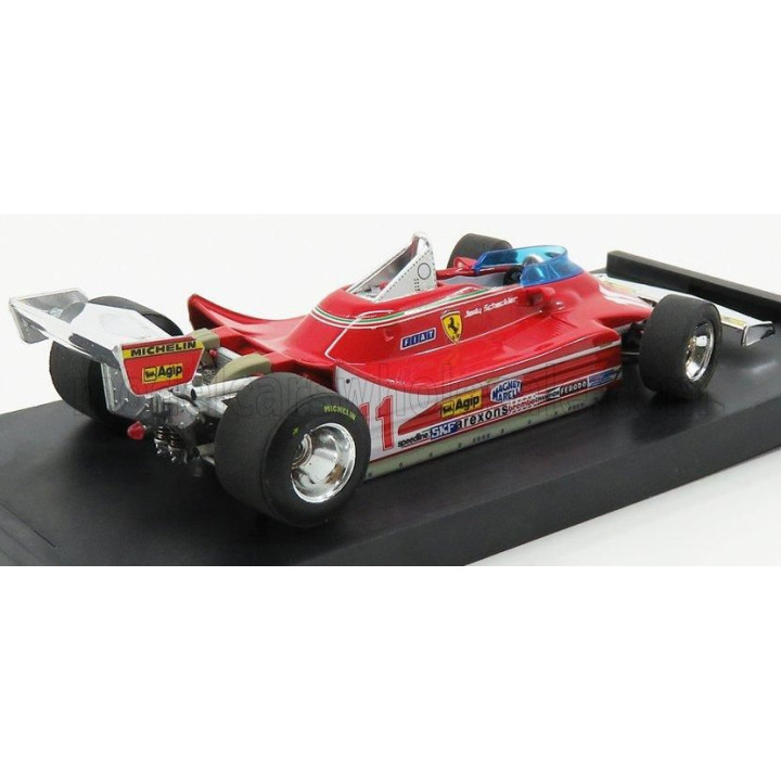 BRUMM FERRARI F1  312T4 N 11 WORLD CHAMPION WINNER MONZA ITALY GP 1979 JODY SCHECKTER - RED 1/43