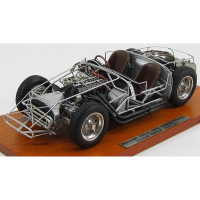 CMC MASERATI TELAIO - 300S ROLLING CHASSIS 1956 - SILVER 1/18