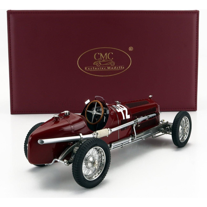 CMC ALFA ROMEO F1  P3 N 42 WINNER MARSEILLE GP 1933 CHIRON - RED 1/18
