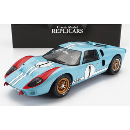 CMR FORD USA GT40 MKII 7.0L V8 TEAM SHELBY AMERICAN INC. N 1 2nd (BUT REALLY WINNER) 24h LE MANS 1966 K.MILES - D.HULME - LIGHT 