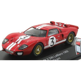CMR FORD USA GT40 MKII 7.0L V8 TEAM FORD MOTORSPORT N 3 24h LE MANS 1966 D.GURNEY - J.GRANT - RED WHITE 1/43