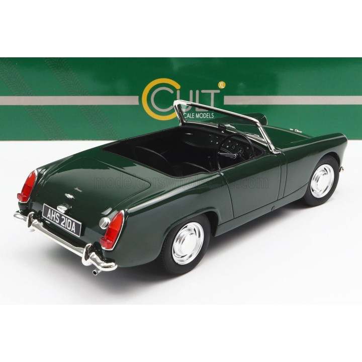 CULT SCALE MODELS AUSTIN HEALEY SPRITE SPIDER OPEN 1961 - GREEN 1/18