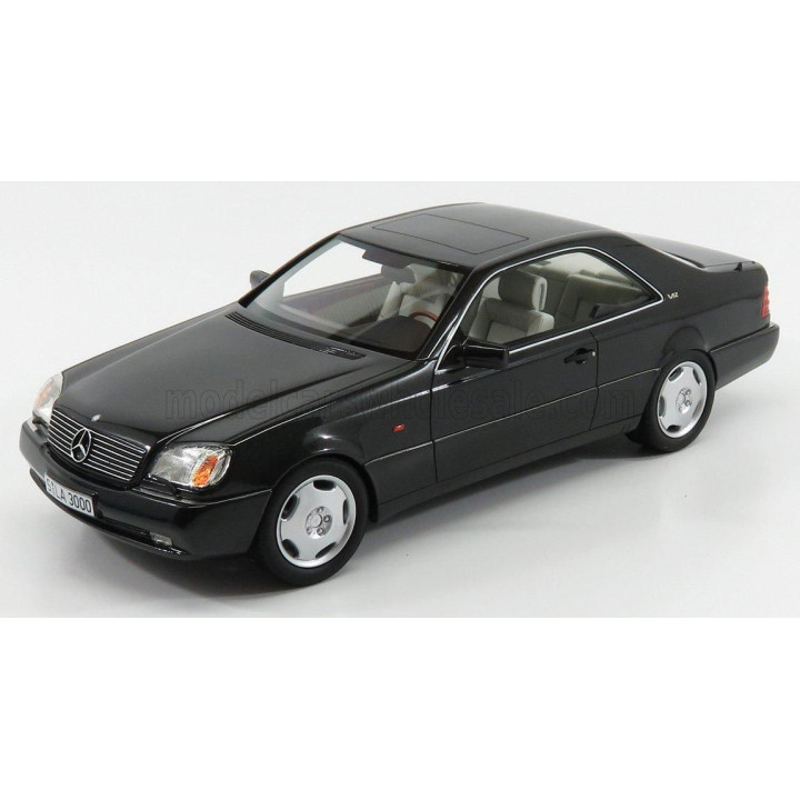 CULT SCALE MODELS MERCEDES BENZ S-CLASS 600SEC COUPE (C140) 1992 - BLACK 1/18