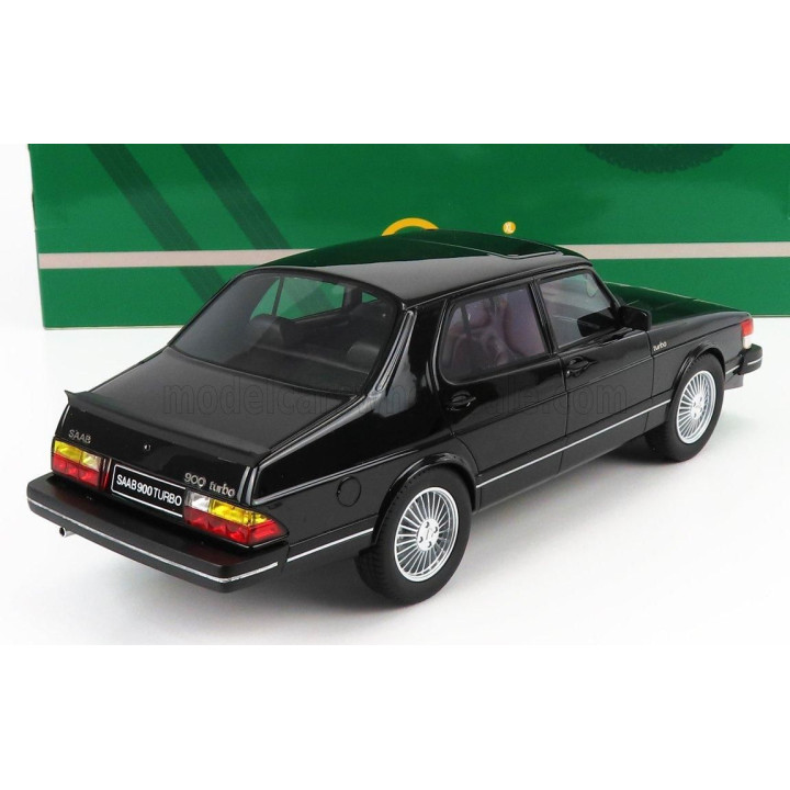 CULT SCALE MODELS SAAB 900 TURBO 1980 - BLACK 1/18