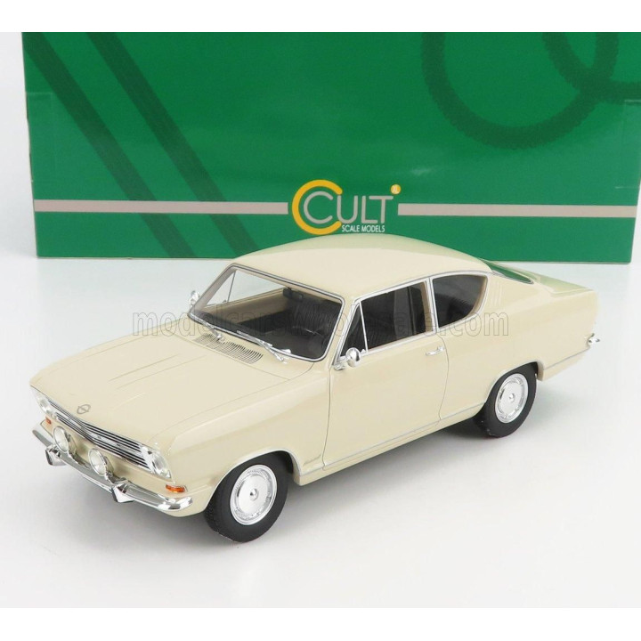 CULT SCALE MODELS OPEL KADETT B KIEMEN COUPE 1966 - WHITE 1/18
