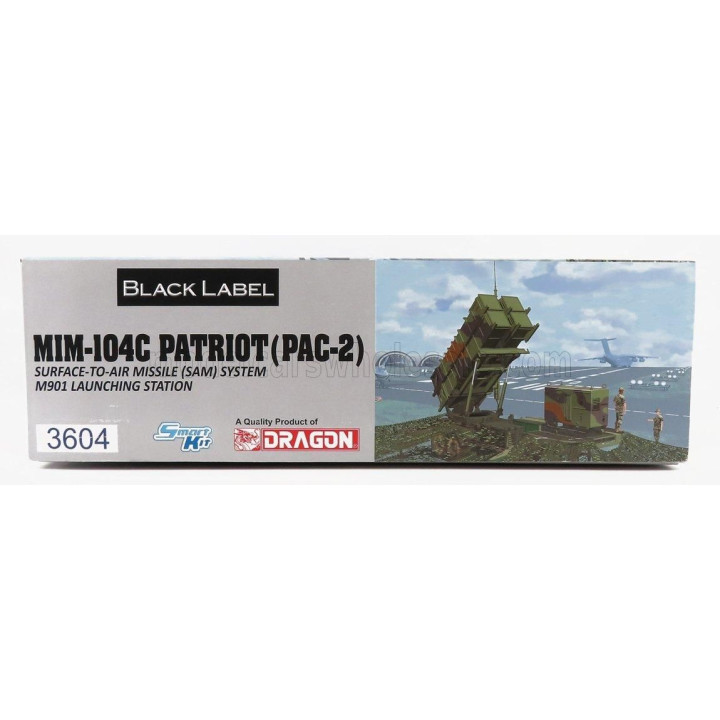 DRAGON ARMOR ACCESSORIES MIM-104C PATRIOT PAC-2 SURFACE TO AIR MISSILE SYSTEM M901 LAUNCHING STATION MILITARY 1/35