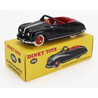 EDICOLA AUSTIN ATLANTIC CONVERTIBLE 1955 - BLACK 1/43