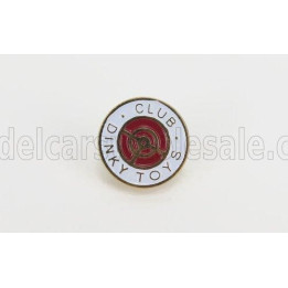 EDICOLA ACCESSORIES METAL PIN DINKY TOYS - SPILLA IN METALLO - WHITE RED 1/1