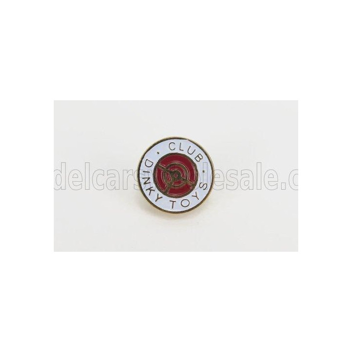 EDICOLA ACCESSORIES METAL PIN DINKY TOYS - SPILLA IN METALLO - WHITE RED 1/1