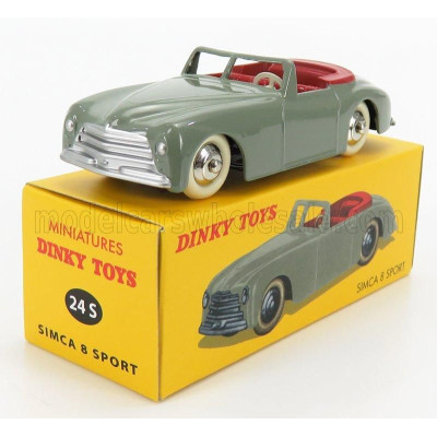 EDICOLA SIMCA 8 SPORT SPIDER 1955 - GREY 1/43