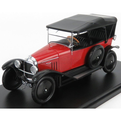 EDICOLA CITROEN TYPE-A 10HP TORPEDO 1919 - RED BLACK 1/24