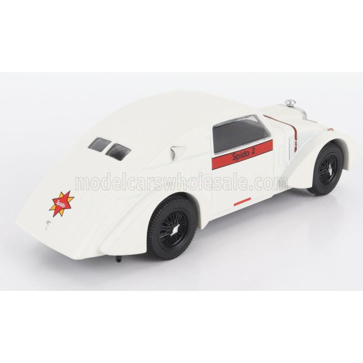EDICOLA CITROEN ROSALIE SPIDO 2 N 9 (BASE 15AL 6cil) 1933 - WHITE 1/43