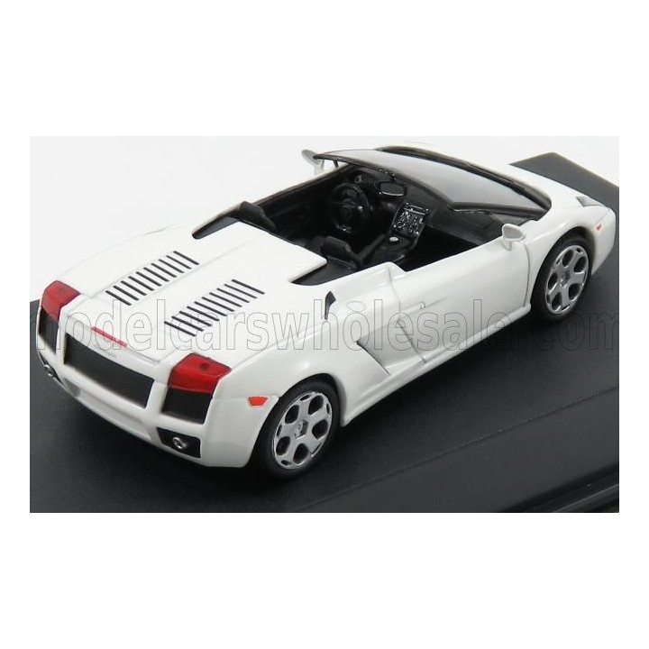 EDICOLA LAMBORGHINI GALLARDO SPIDER 2005 - WHITE 1/43