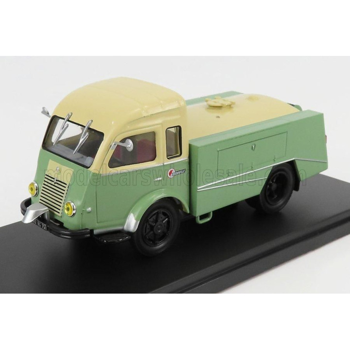 EDICOLA RENAULT 2.5T. TANKER TRUCK 1955 - GREEN CREAM 1/43