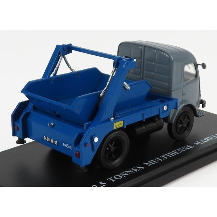 EDICOLA RENAULT TRUCK MULTIBENNE MARREL 1956 - GREY BLUE 1/43