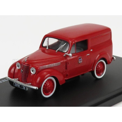 EDICOLA RENAULT JAVAQUATRE VAN SAPEURS POMPIERS 1953 - RED 1/43