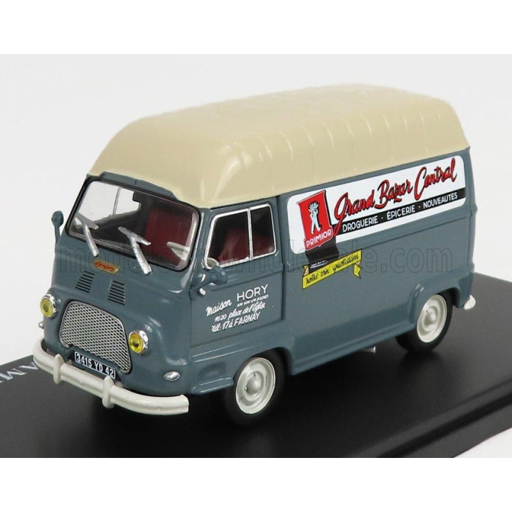 EDICOLA RENAULT ESTAFETTE VAN FOURGON COMMERCE AMBULANT 1961 - GREY BEIGE 1/43