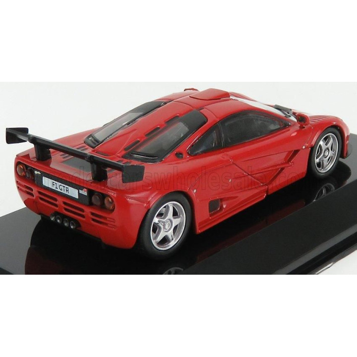 EDICOLA McLAREN F-1 GTR 1995 - CON VETRINA - WITH SHOWCASE - RED 1/43