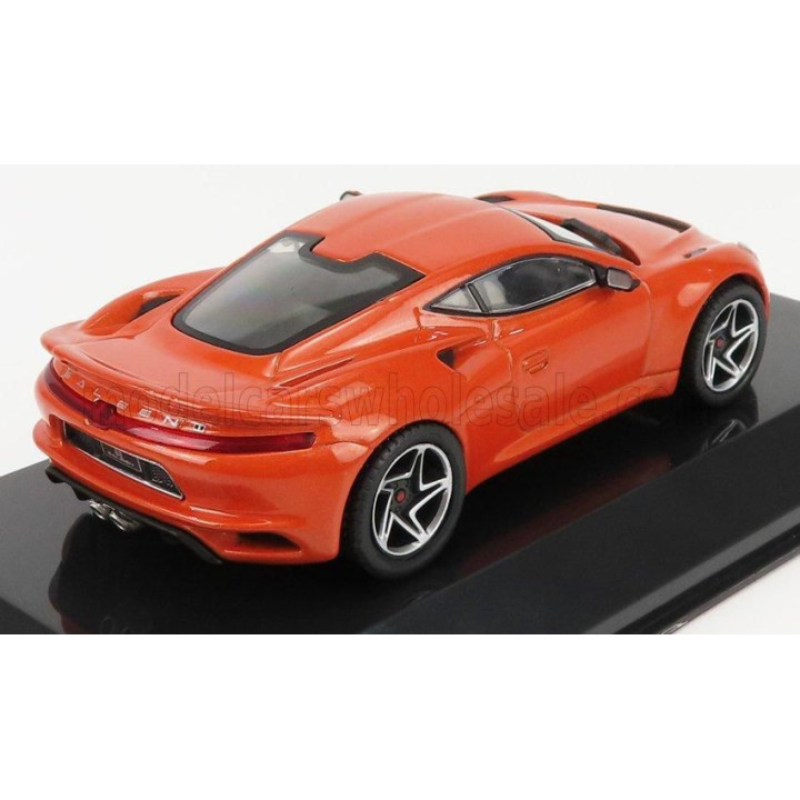 EDICOLA SALEEN S1 2018 - CON VETRINA - WITH SHOWCASE - ORANGE 1/43