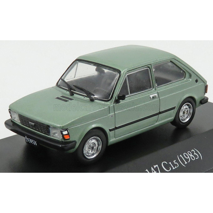 EDICOLA FIAT 147 CL5 (127) 1983 - SILVER 1/43