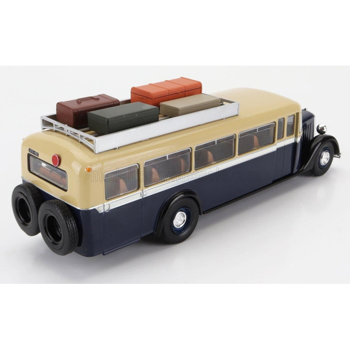 EDICOLA CITROEN TYPE A45 AUTOBUS 1934 - BLUE CREAM 1/43