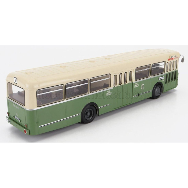 EDICOLA BROSSEL BL55 AUTOBUS SAINT-AMANO 1966 - CREAM GREEN 1/43