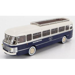 EDICOLA SAVIEM CHAUSSON SC1 AUTOBUS CASABLANCA - MARRAKECH 1960 - BLUE CREAM 1/43